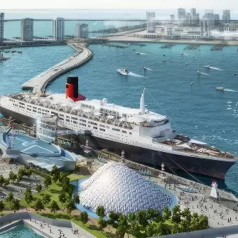 Queen Elizabeth 2 - Port Rashid - Dubai - United Arab Emirates