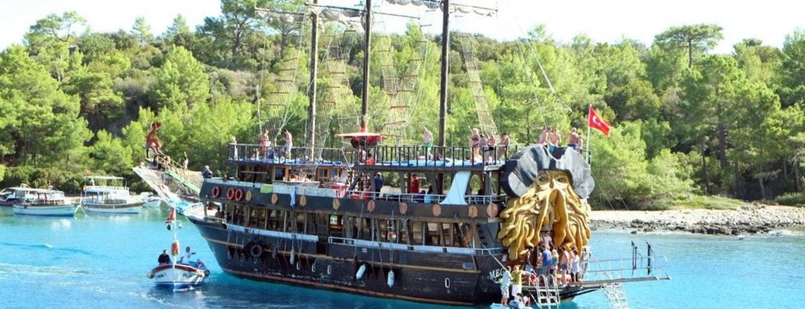Alanya Pirate Boat Trip
