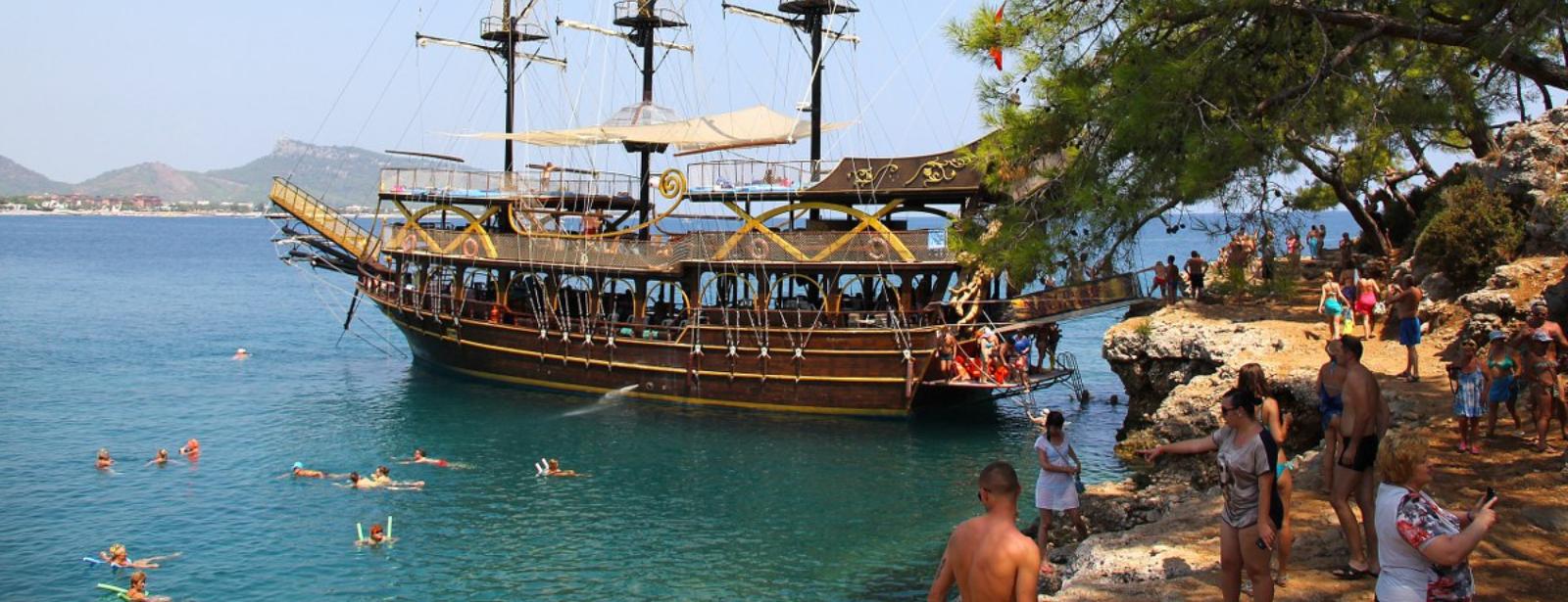 Alanya Pirate Boat Trip