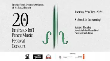 20th Emirates International Peace Music Festival at Zabeel Theatre in Dubai