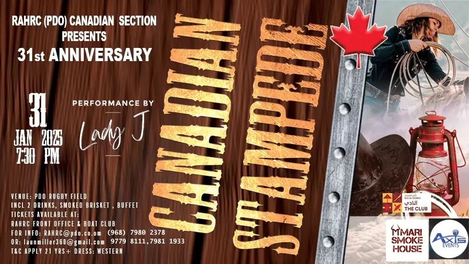 31st Canadian Stampede in Oman
