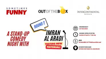 A Comedy Night With Imran Al Aradi – Round 2 At The InterContinental Hotel Bahrain