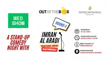 A Comedy Night With Imran Al Aradi – Round 4 At The InterContinental Hotel Bahrain | 30 July