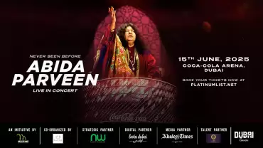 Abida Parveen Live at Coca-Cola Arena in Dubai