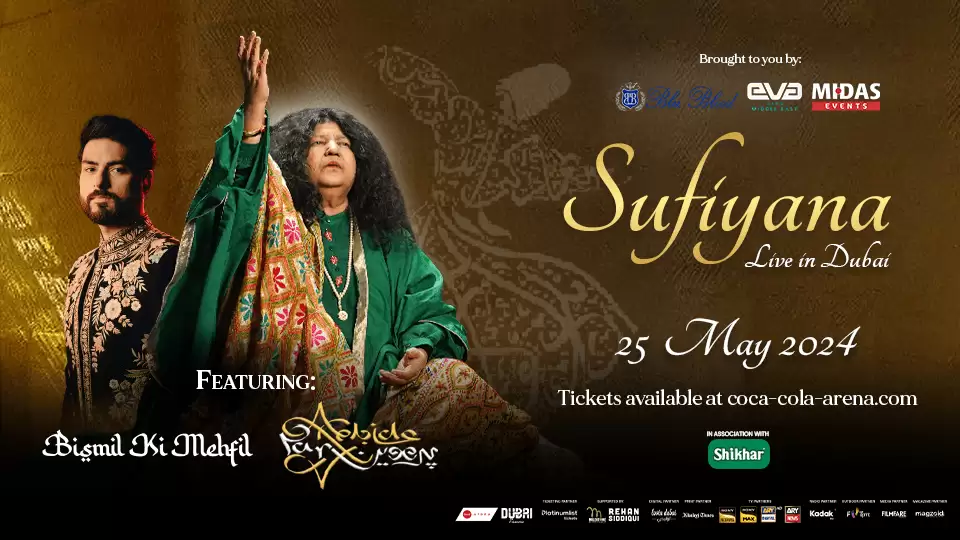 Sufiyana - Featuring Abida Parveen & Bismil Live in Coca-Cola Arena, Dubai