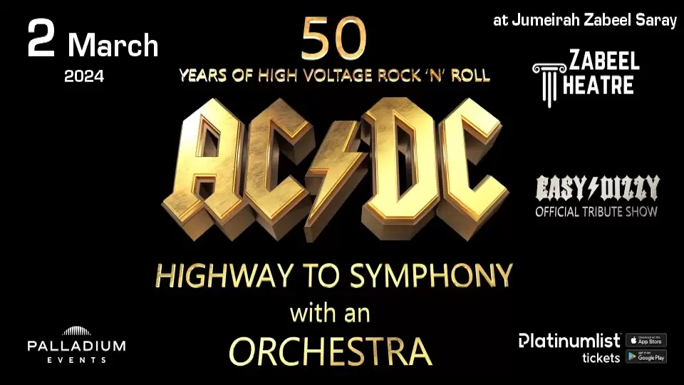 “HIGHWAY TO SYMPHONY” AC/DC TRIBUTE SHOW WITH AN ORCHESTRA