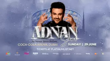 Adnan Sami Live at Coca-Cola Arena in Dubai