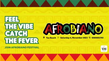 Afrobianofest at Yas Beach in Abu Dhabi