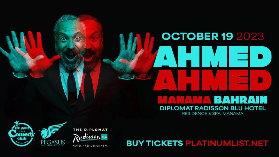 Ahmed Ahmed Live Stand Up Comedy in Bahrain!