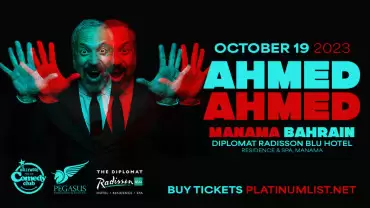 Ahmed Ahmed Live Stand Up Comedy in Bahrain!