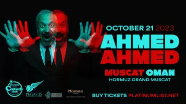 Ahmed Ahmed Live Stand Up Comedy in Oman