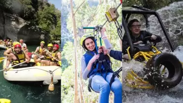 Alanya Rafting, Zipline and Buggy Tour