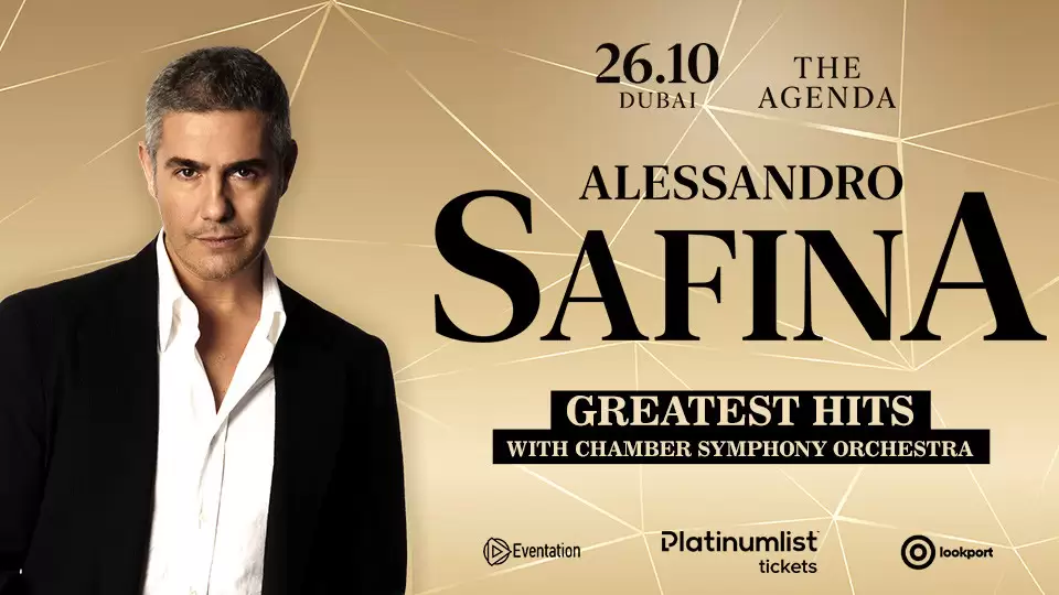 Alessandro Safina Live at The Agenda, Dubai