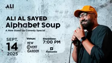 Ali Al Sayed: Alphabet Soup stand up comedy special in Dubai