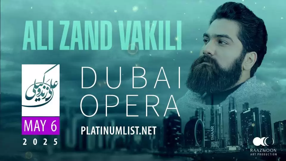 Ali Zand Vakili Farsi Concert at Dubai Opera