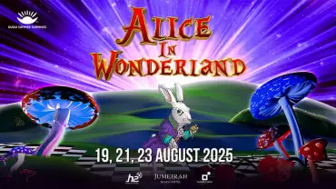 Alice in Wonderland at Jumeirah Beach Hotel