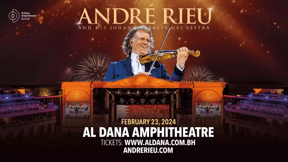 Andre Rieu live in Al Dana Amphitheatre, Bahrain