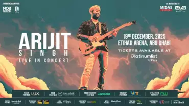 Arijit Singh Live in Concert at Etihad Arena in Abu Dhabi