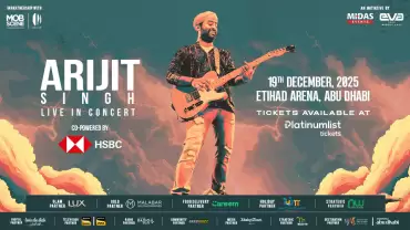 Arijit Singh Live in Concert at Etihad Arena in Abu Dhabi