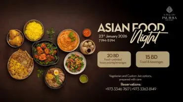 Asian Food Night at Palavra Resort, Bahrain