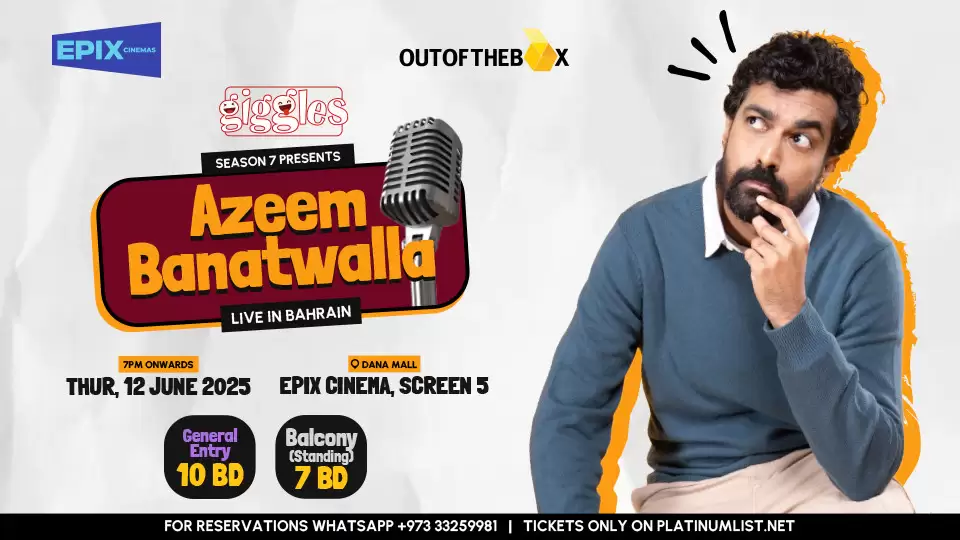 Azeem Banatwalla Live in Bahrain