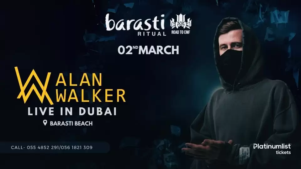 Barasti Ritual with Alan Walker in Dubai