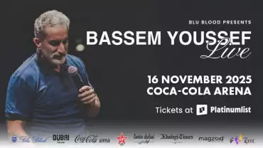 Bassem Youssef in Dubai