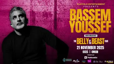 Bassem Youssef at OCEC in Oman