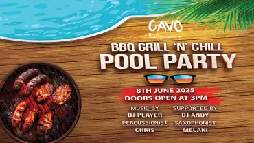 BBQ Grill & Chill Pool Party at Cavo Rooftop Bahrain