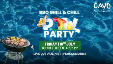 BBQ Pool Party at Cavo Rooftop Bahrain