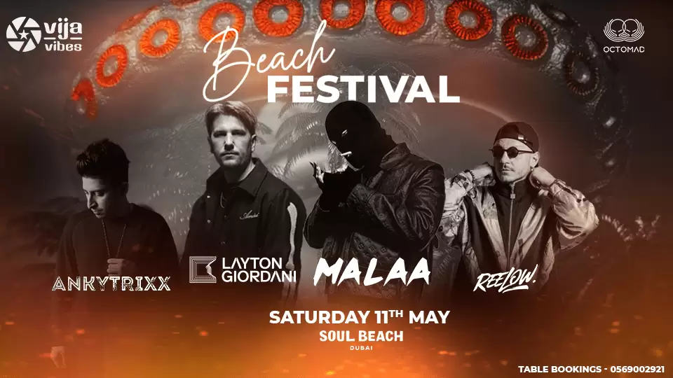 Beach Festival by Octomad and Vija Vibes at Soul Beach