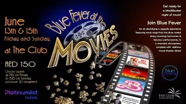 Blue Fever at the Movies – A Night of Cinematic A Cappella Magic!
