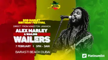 Bob Marley Birthday Festival: Alex Marley & Wailing Wailers in Dubai