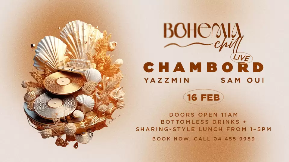 Bohemia Chill with Chambord (Live), Yazzmin & Sam Oui