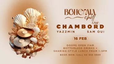 Bohemia Chill with Chambord (Live), Yazzmin & Sam Oui