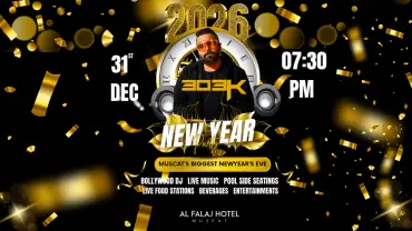 Bollywood New Year Eve 2026 - Al Falaj Hotel