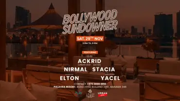Bollywood Sundowner at Palavra Resort in Manama