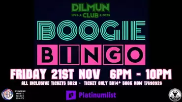 Boogie Bingo at Dilmun Club, Bahrain
