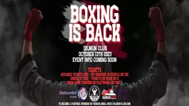 Boxing Is Back At Dilmun Club Bahrain