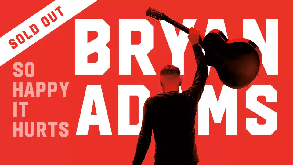 Bryan Adams Live Concert in Coca-Cola Arena, Dubai