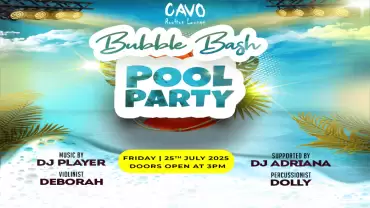 Bubble Bash Pool Party at Cavo Rooftop Bahrain