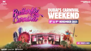 Butterfly Carnival 2025 at Media City Amphitheatre, Dubai