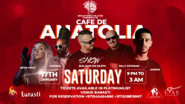 Cafe de Anatolia Show at Barasti