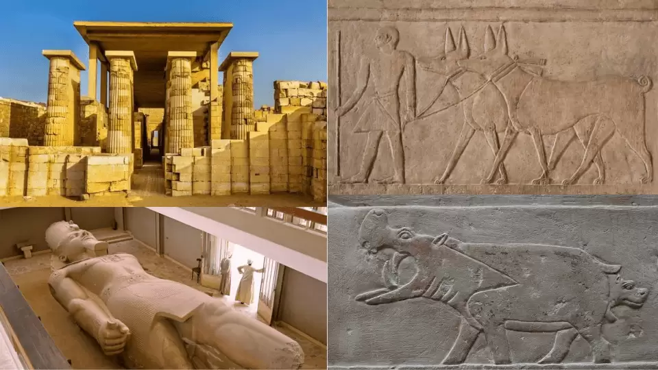 Explore Sakkara's Step Pyramids and Memphis City on a Sightseeing Tour