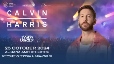Calvin Harris live at Al Dana Amphitheatre, Bahrain