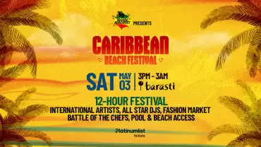 Caribbean Beach Festival by Reggae Beachfest at Barasti Beach in Dubai