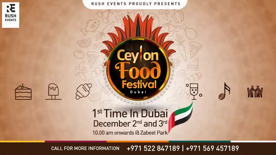 Ceylon Food Festival 2023 in Dubai