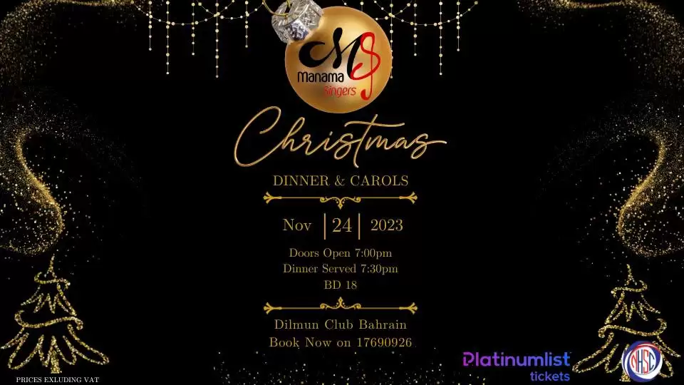 Christmas Dinner & Carols at Dilmun Club, Bahrain