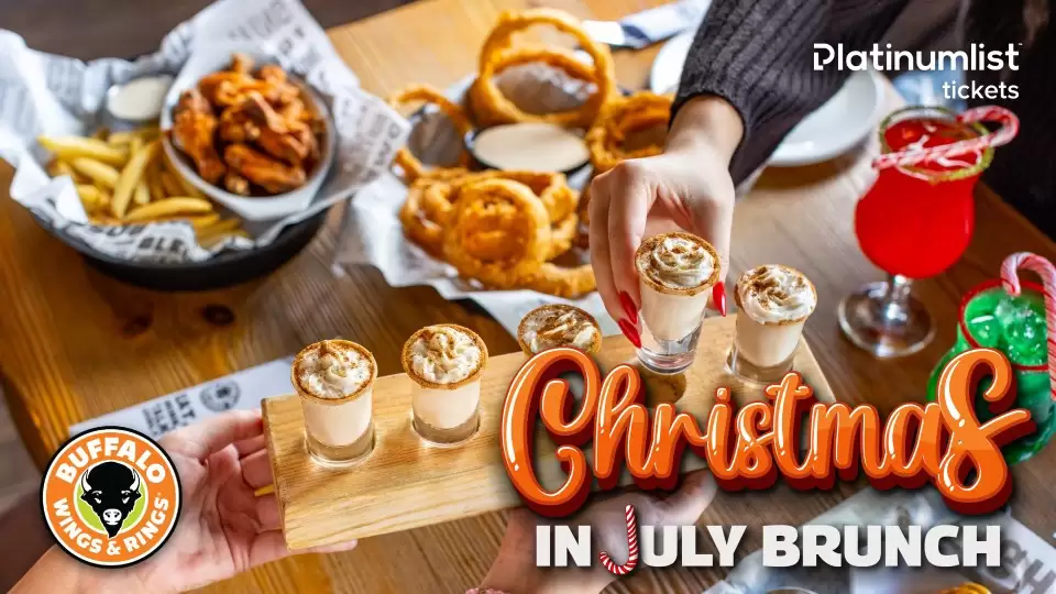 Christmas in July Brunch at Buffalo Wings & Rings, Bahrain