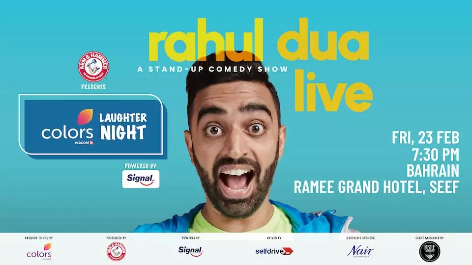 Colors Laughter Night ft. Rahul Dua in BAHRAIN